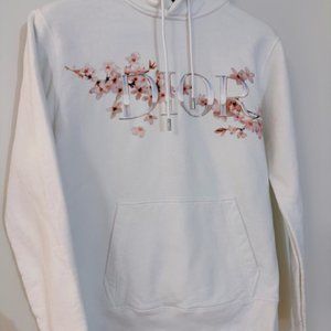 Dior x saravama Cherry Blossom hoodie